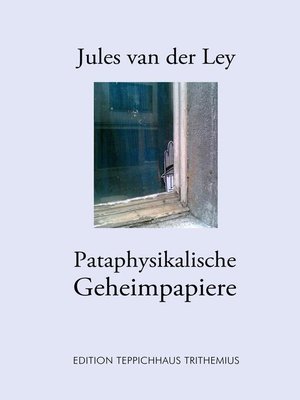 cover image of Pataphysikalische Geheimpapiere